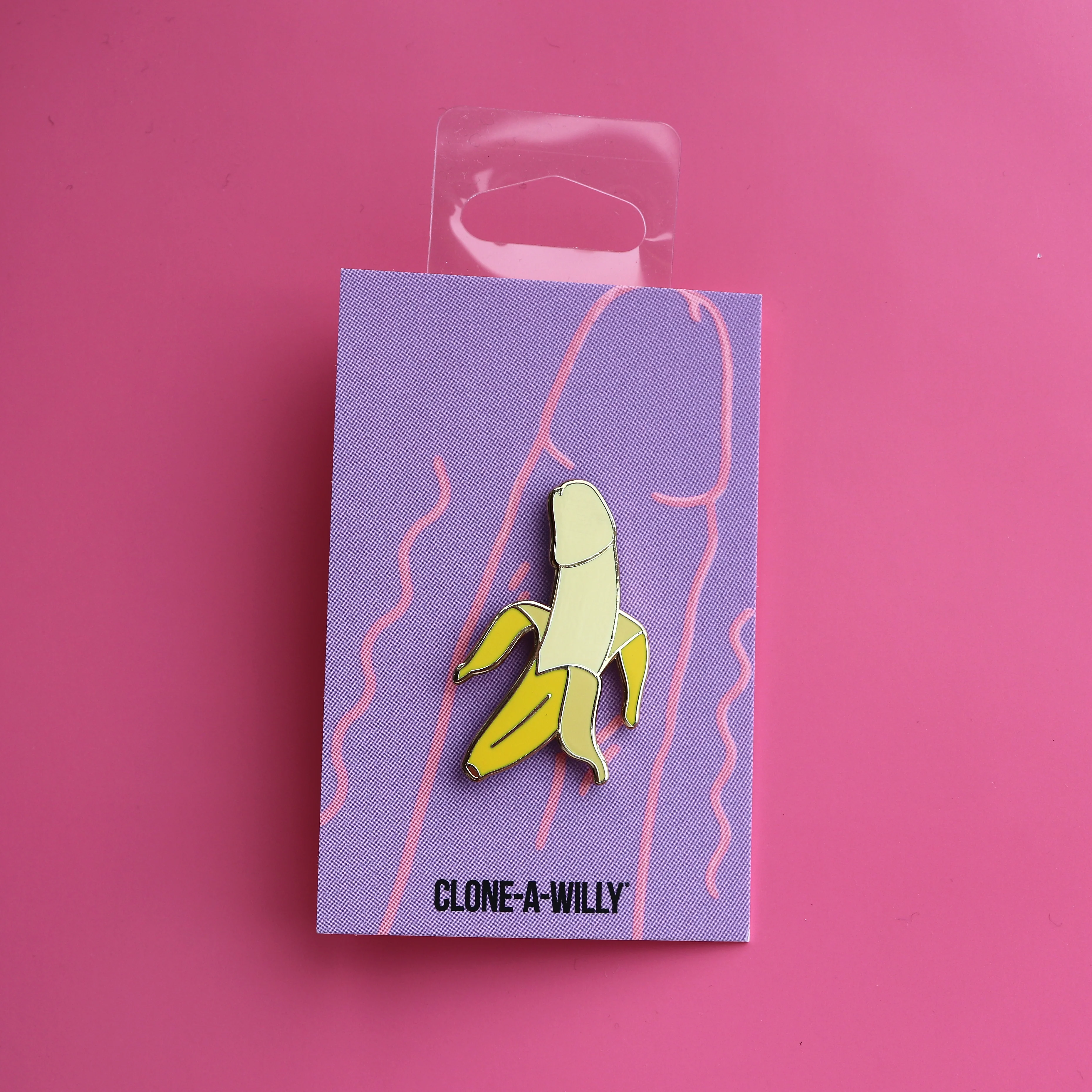 Banana (Penis) Enamel Pin - Image 3