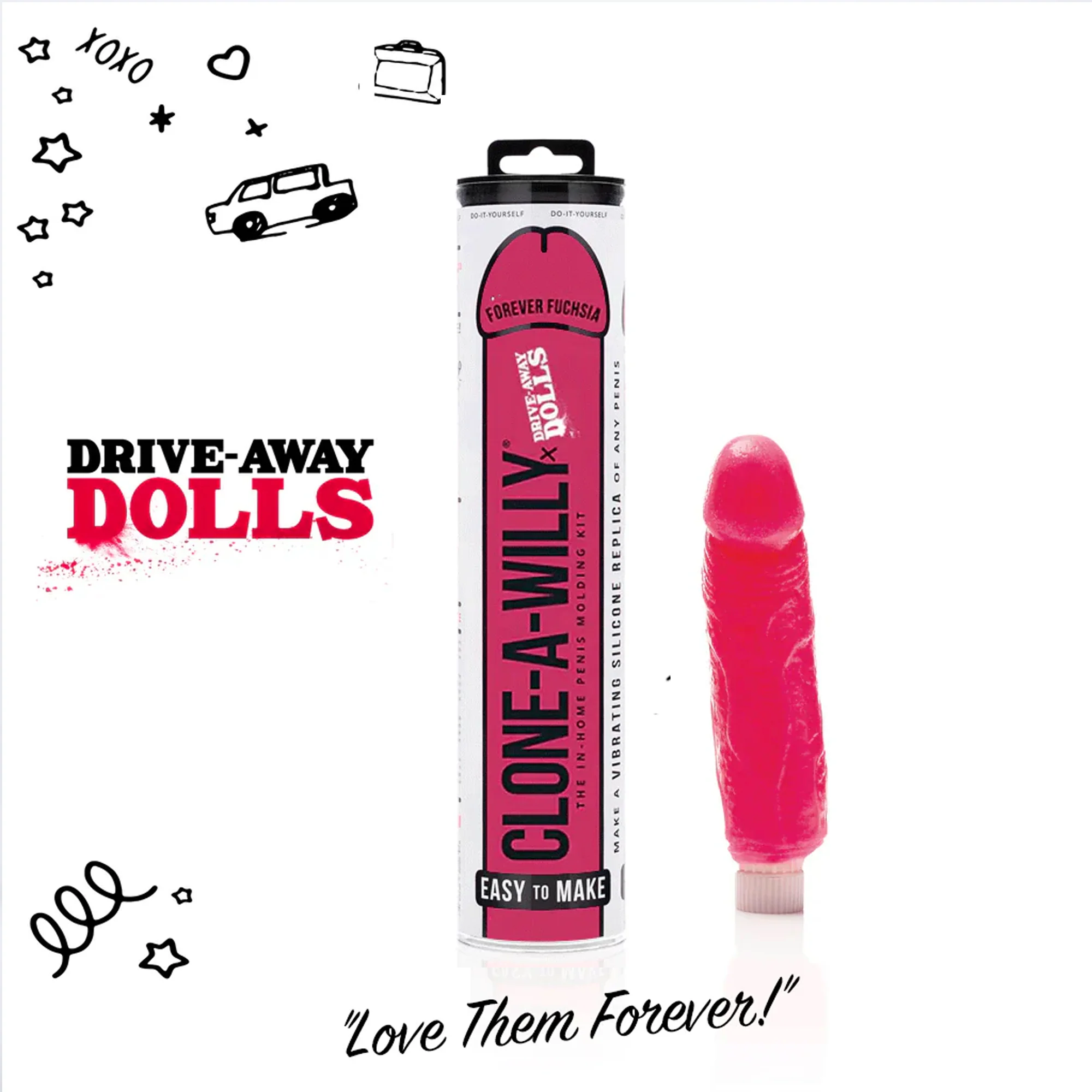 Drive Away Dolls <br>Clone Kit <br>Forever Fuchsia - Image 3